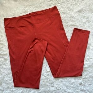 Girlfriend Collective Leggings High Rise Classic Compressive Red XXXL